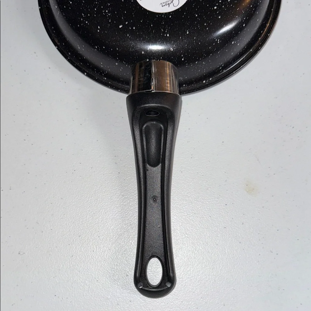 Gibson Black and White Speckled Nonstick‎ Frying Pan